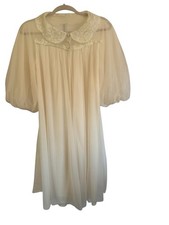 Vintage 70s Gossard Artemis Night Gown Chiffon Feminine Style