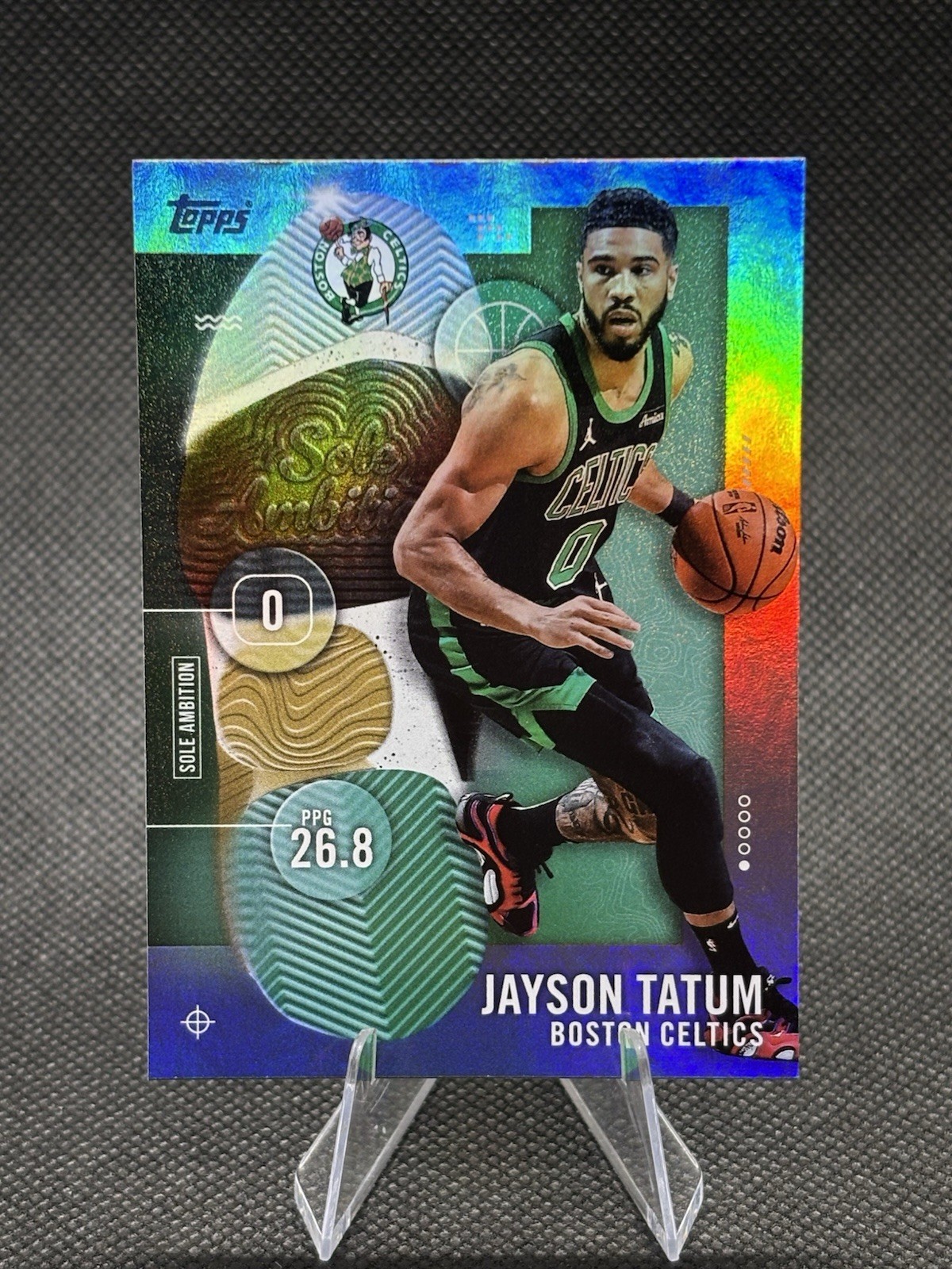 2025 Topps Basketball Jayson Tatum Sole Ambition SA-6 SSP Case Hit