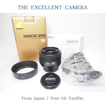 Unused in Box] Nikon AF-S DX Nikkor 35mm F/1.8 G AF Wide Angle