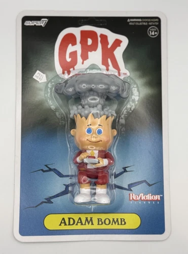 Super7 Action Figure Garbage Pail Kids Adam Bomb (Red) GPK 2020 Topps