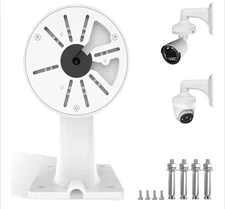 Universal CCTV Security Camera Mount Bracket, Pure Aluminum Alloy Outdoor&Indoor
