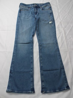 American Eagle Women's Low-Rise Kick Boot Cut Jeans AP2 Indigo Size: 4 Short NWT