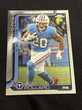 2025 Topps Chrome Football Tony Pollard #290 Titans