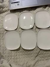 Set of 12 ALESSI for Delta Airlines Small Porcelain Tapas Plates Italy 044207701