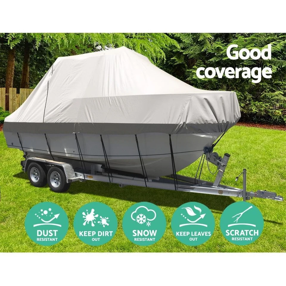 Seamanship 19-21ft Boat Cover Trailerable Jumbo 600D Waterproof Marine Grade - image 3 of 4
