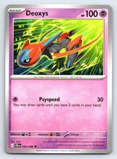 Deoxys 034/086 Uncommon Chaos Rising Pokemon Lightly Played