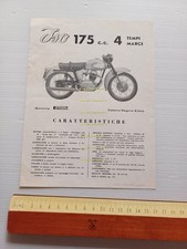 ISO 175 4 tempi - Isocarro 150 1956 depliant italiano originale