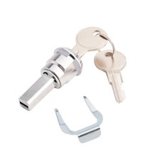 A Set Silver Universal Toolbox Lock For Cabinet Drawer, Portable New Durable