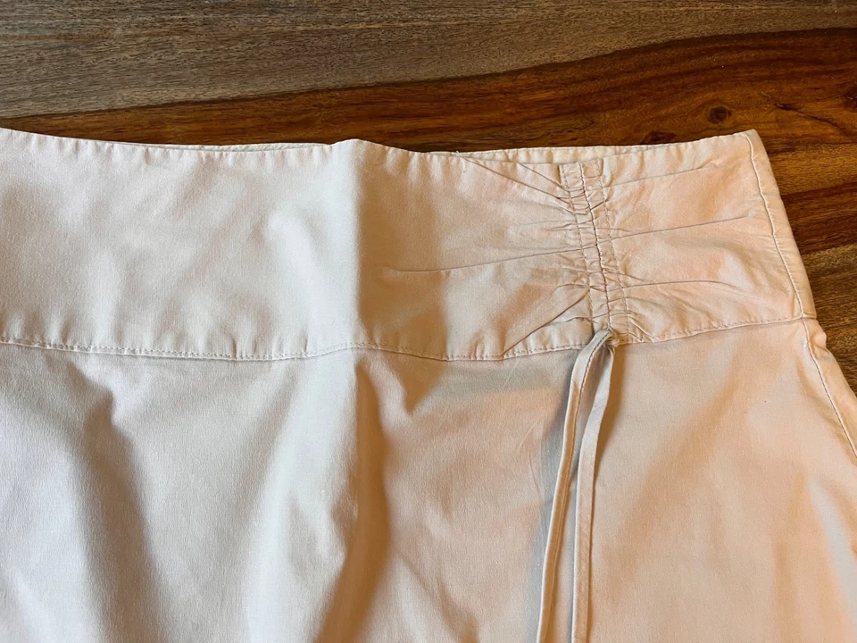 Y2K Exact Change Women A-Line Skirt Size 5 Beige - Image 2 of 4