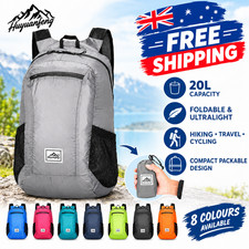 20L Foldable Backpack Lightweight Hiking Travel Camping Cycling Outdoor Bag