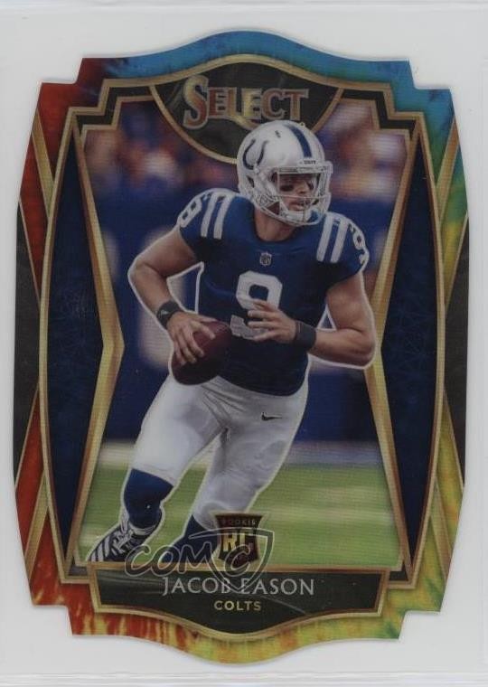 2020 Panini Select Premier Level Tie-Dye Prizm 21/25 Jacob Eason #148 7j5