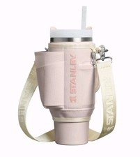 Stanley The All Day 40 OZ Quencher Carry All Crossbody, Rose Quartz, NWOT