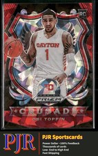 Obi Toppin 2020 Panini Prizm Draft Picks Collegiate #87 Dayton Red Ice