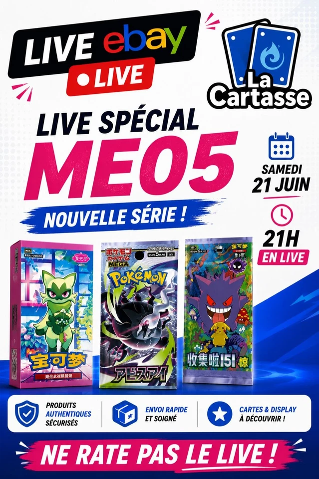 La Cartasse Show Carte à l'unité et Scellé 21H