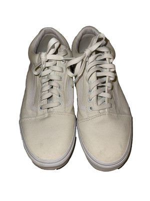 Vans Old Skool Sneaker Weiß Herren EU 44 Unisex Skate Schuhe Klassisch Kult