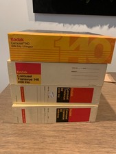 Lot of 4 Vintage Kodak Carousel Transvue 140 Slide Trays in Original Boxes