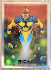 Nova #68 Rainbow Marvel Masterpieces '92 Platinum 2024 SkyBox