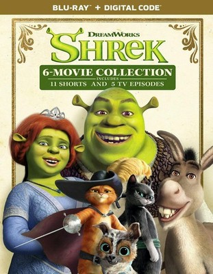Shrek 6-Movie Collection Blu-ray NEW