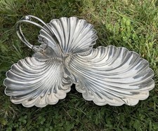 Victorian Elkington Silver Plated Shell Dish 1867 Antique Naturalistic Serving Victorian Elkington Silver Plated Shell Dish 1867 Antique Naturalistic Serving - Image 1