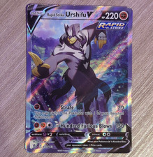 urshifu v pokemon card value Rapid Strike - 153/163 - Full Art Ultra Rare - Sword & Shield Fighting Types Single Strike Urshifu V #150