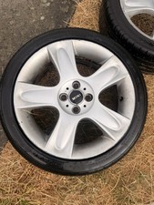 MINI Cooper R50 R52 R53 17" Silver Bullet  Alloy Wheel Genuine &Tyre 205/45/17