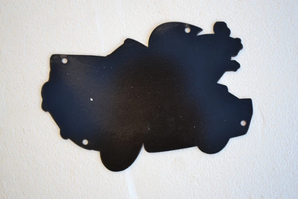 Plaque émaillée ESSO happy motoring voiture -- 25*16 cm -- emailschilder - Photo 3/4