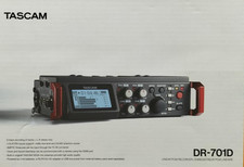 TASCAM DR-701D TRACK PORTABLE AUDIO RECORDER Free Shipping From Japan