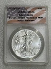 2011 (S) Silver Eagle ANACS MS70 Rare Flag Label ~ NO SPOTS ~ PRISTINE ~ SF MINT