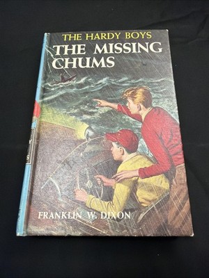 Hardy Boys 04: the Missing Chums by Franklin W. Dixon (1962 Hardcover)