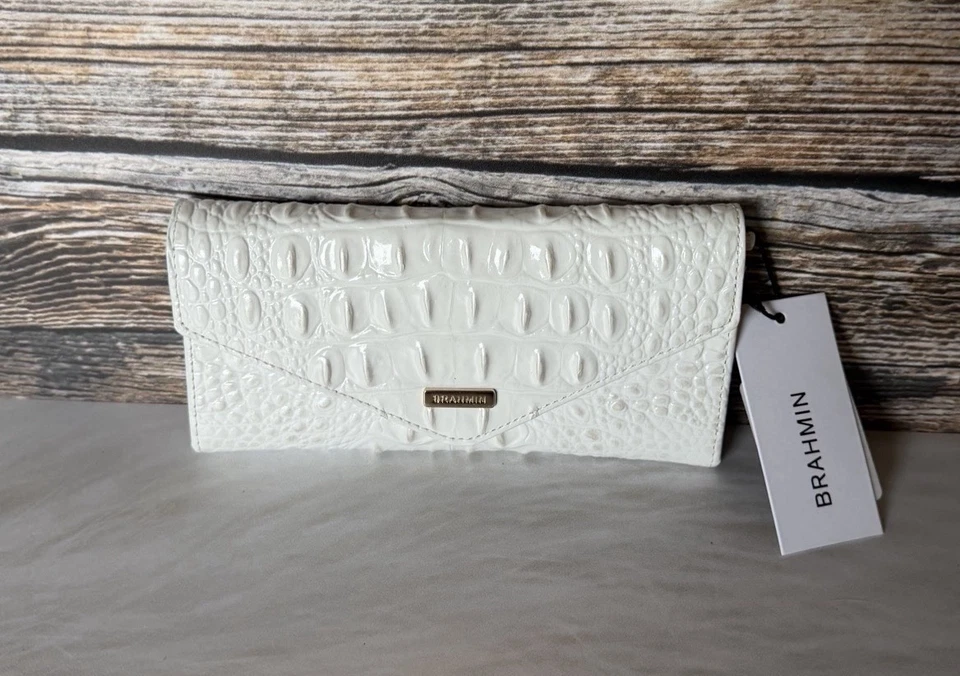 Cartera Brahmin SEA SALT Verónica blanca nueva con etiquetas Foto 4 de 4