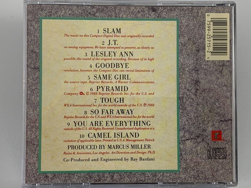 DAVID SANBORN : Closeup CD 1988 REPRISE JAZZ Promo - Picture 2 of 2