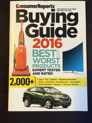 #ad #ad Consumer Reports Buying Guide 2016 $9.99