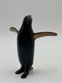 Bronze Sculpture Penguin By Loet Vanderveen 95/2500