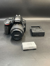 Nikon D3300 Digital SLR with 24.2MP 18-55mm Lens - Black