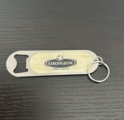 Strongbow Hard Cider Beer Bottle Opener Key Chain Mini Bartender
