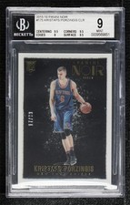 2015-16 Panini Noir Color Rookies 17/99 Kristaps Porzingis #175 BGS 9 MINT 1yj