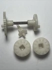 vtg 1981 Kenner Star Wars AT-AT WALKER Two Cheek Gun White Insert Gears PARTs