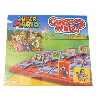 Guess Who? Super Mario Edition Fun Family Board Game Nintendo Yoshi NEW READ