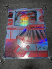 NEW MGK Signed FOIL #24/40 Band Lost Americana Concert Tour POSTER Phoenix AZ