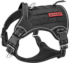 Tactical Dog Harness Large,Military Service Weighted Large Pack of 1 , Black