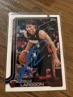 Signed On Card 2025-26 Topps #79 Pelle Larsson Miami Heat