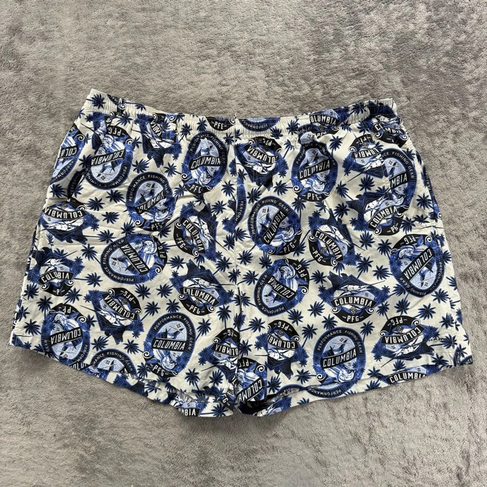 Columbia PFG Backcast Water Shorts Quick Dry Mesh Lined UPF 50 Fishing XXL