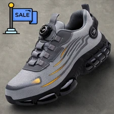 Work Sneakers Men Work Safety Shoes Steel Toe Boots Botas De Trabajo Para Hombre