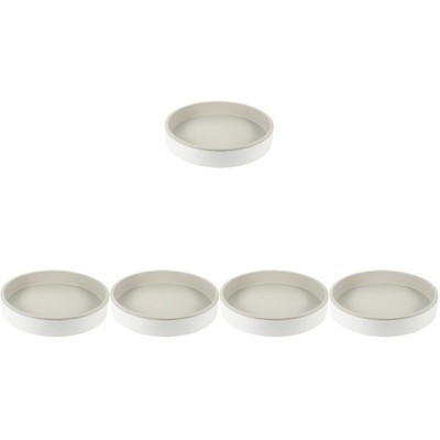  5 Pack Platte Desktop Spice Jar Organizer Kitchen Countertop Rotating Container