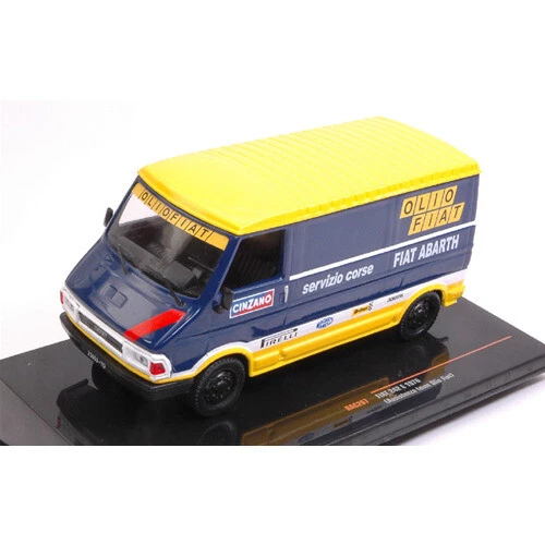 Modellini statici auto da corsa Rally scala 1:43 per Fiat