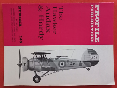Aircraft Profile Publications 140, The HAWKER AUDAX & HARDY