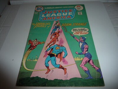 JUSTICE LEAGUE OF AMERICA #120 DC 1975 VG+ 4.5 Adam Strange App. Superman Flash