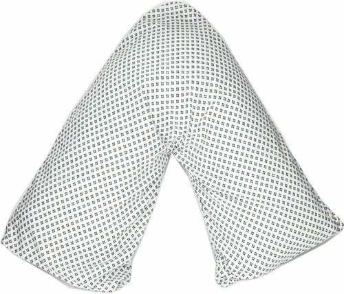 Printed V Shaped Pillowcase/Cover Polycotton Orthopedic Back&Neck Suport 74x34cm - Picture 6 of 17