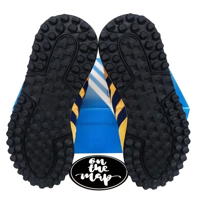 Adidas TRX Vintage Arsenal FC 1971 Yellow Navy Blue UK 3 4 5 11 US