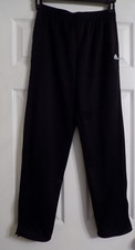 Chłopięce spodnie do koszykówki Adidas Youth Joggers czarne ściągane rozmiar XL 18 czarne